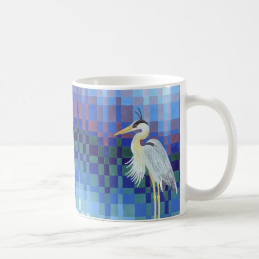 Graureiher Kaffeetasse (Rechts)