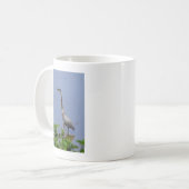 Graureiher Kaffeetasse (Vorderseite Links)