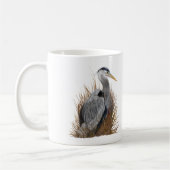 Graureiher Kaffeetasse (Links)