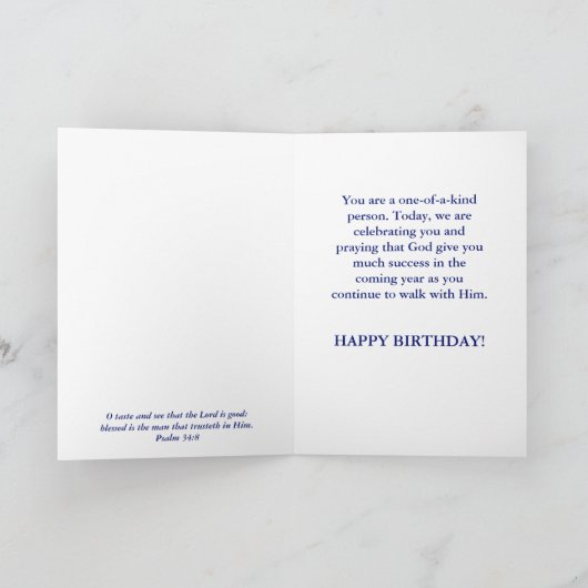 Graureiher Karte (Innenseite)