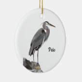 Graureiher Keramik Ornament (Rechts)