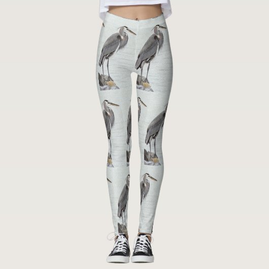 Graureiher Leggings (Vorderseite)