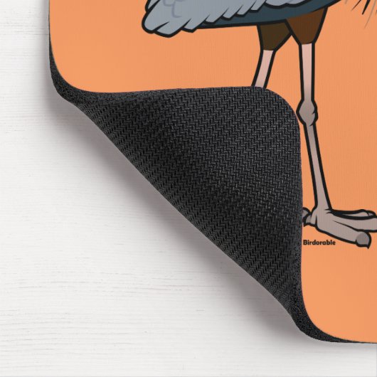 Graureiher Mousepad (Ecke)