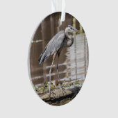 Graureiher Ornament (Vorderseite)