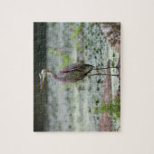 Graureiher Puzzle (Vertikal)