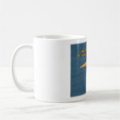 Graureiher "schlechter Tag " Kaffeetasse (Links)