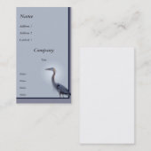 Graureiher Visitenkarte (Vorne/Hinten)