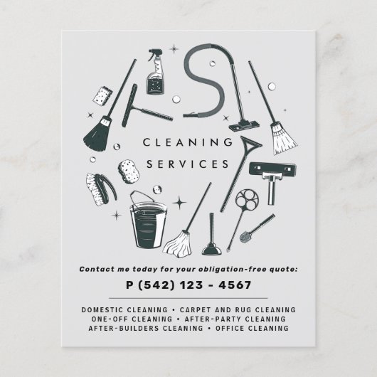 Graureinigung Flyer (Vorne)