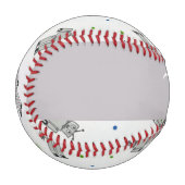 Graurobotermuster Baseball (Vorderseite Links)