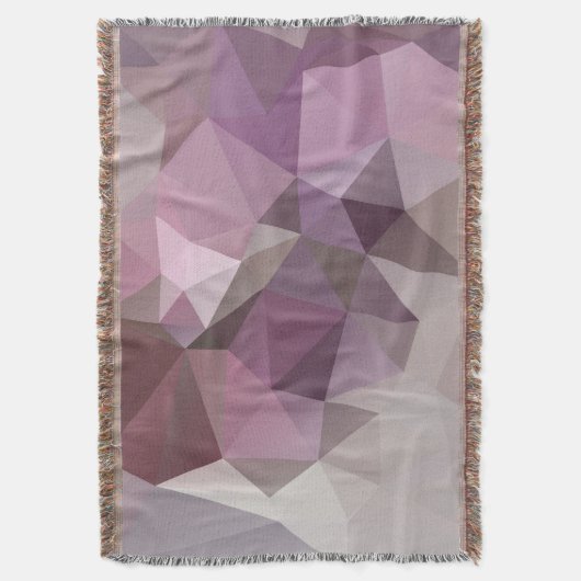 Graurosa , lila Polygonmuster . Decke (Vorderseite Vertikal)