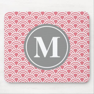 Graurosa Modernes Zirkelmuster Mousepad