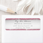 Graurosafarbener Glitzer New Adress Delicate (Insitu)