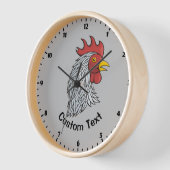 Grauroster-Kopf Uhr (Winkel)