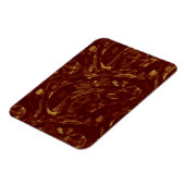 Graurote und gelbe Paver Magnet (Linke Seite)