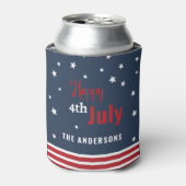 Graurotes, weißes und blaues Party Dosenkühler (Kanne Vorderseite)