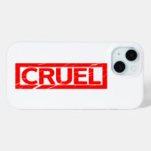 Grausame Briefmarke Case-Mate iPhone Hülle (Rückseite (Horizontal))