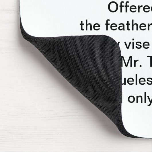 Grausame Forelle Originalkunstkunst Mixed Media Fl Mousepad (Ecke)