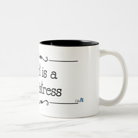 "Grausame Geliebte-" Tasse (Rechts)