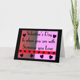 Grausame und Gemeine Valentinkarten Feiertagskarte