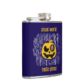 Grausame Welt Flachmann (Rechts)