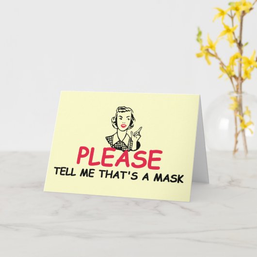 Grausamer Beleidigung Karte (Gelbe Blume)