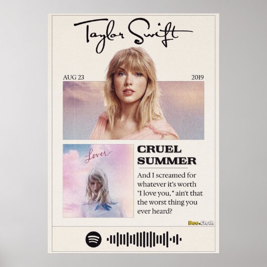 Grausamer Sommer Poster (Vorne)