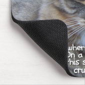 Grausamer Witz Mousepad (Ecke)