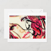 Grausames Experiment Postkarte (Vorne/Hinten)