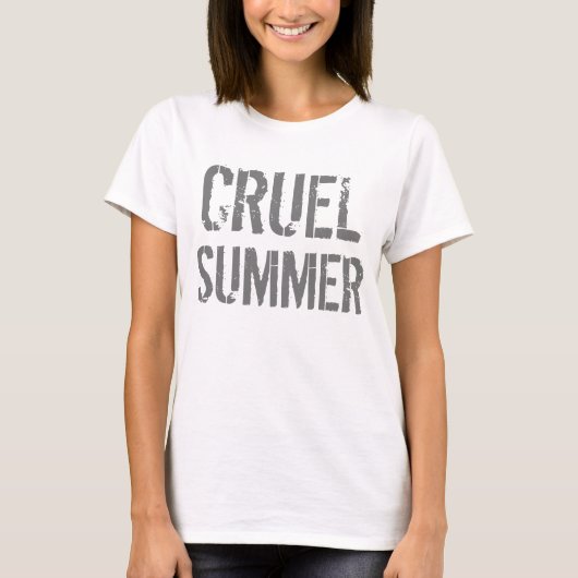 Grausames Sommer-Damen-Shirt T-Shirt (Vorderseite)