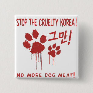 "Grausamkeit geben für unsere Freunde" Knopf frei Button