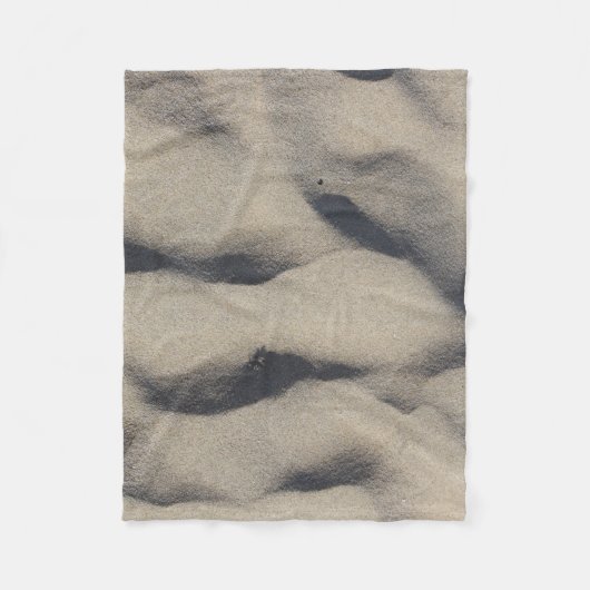 Grausand Fleecedecke (Vorderseite)