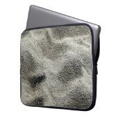 Grausand Laptopschutzhülle (Vorderseite Links)
