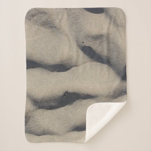 Grausand Sherpadecke (Vorderseite)