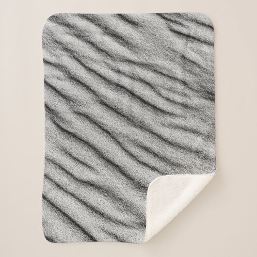 Grausand Sherpadecke (Vorderseite)