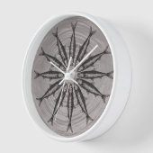 Grausardische Zeichnend Sketch-Fischmuster Uhr (Winkel)