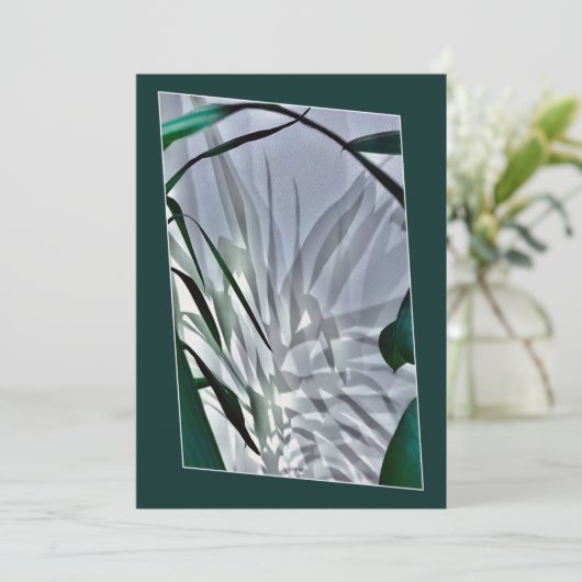 Grauschatten Einladung (Stehend Vorderseite)