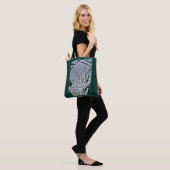 Grauschatten Tasche (Am Model)