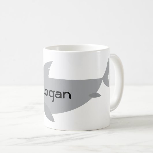 Grauschhai Kaffeetasse (VorderseiteRechts)