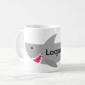 Grauschhai Kaffeetasse (Vorderseite Links)