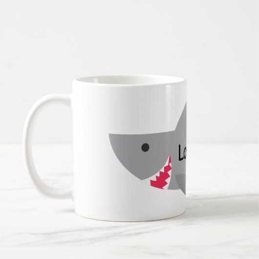 Grauschhai Kaffeetasse (Links)