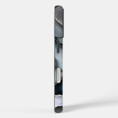 Grauschiefer und Kies Case-Mate iPhone Hülle (Rückseite / Rechts)