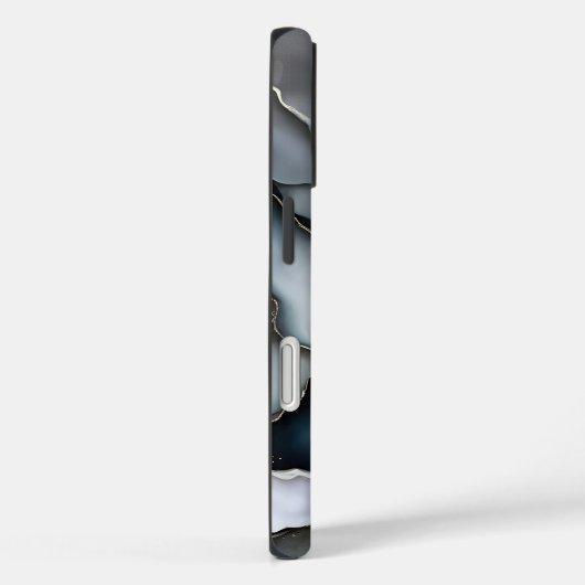 Grauschiefer und Kies Case-Mate iPhone Hülle (Rückseite / Rechts)