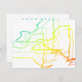 Grauschimmer Einladung (Vorne/Hinten)