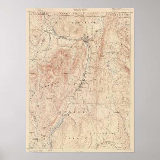 Grauschloss, Massachusetts Poster (Vorne)