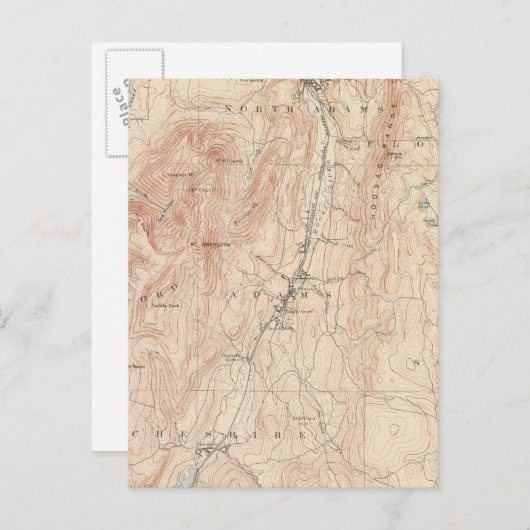 Grauschloss, Massachusetts Postkarte (Vorne/Hinten)