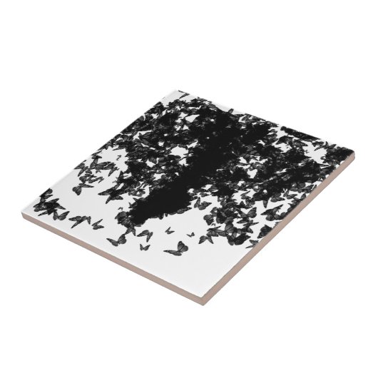 Grauschmetterling Fliese (Seite)