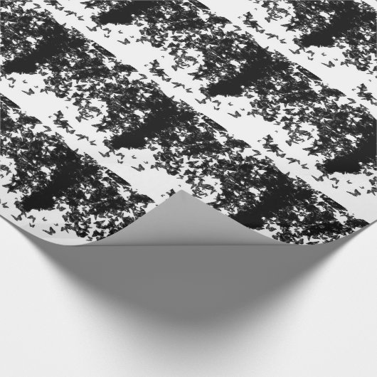 Grauschmetterling Geschenkpapier (Ecke)