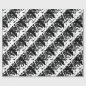 Grauschmetterling Geschenkpapier (Flach)