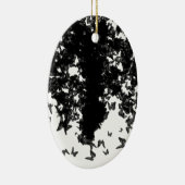 Grauschmetterling Keramik Ornament (Rechts)