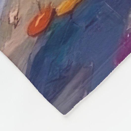 Grauschmuck-oder-Treating in Halloween-Kostümen Fleecedecke (Ecke)